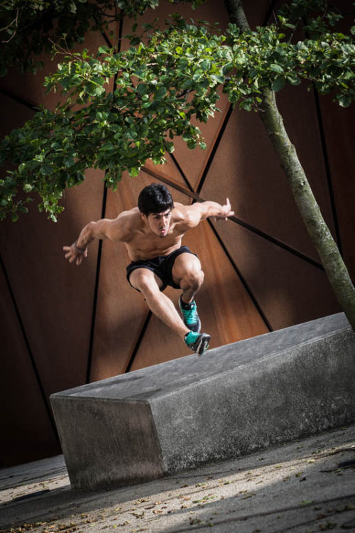 Parkour Monkey Kong Vault 