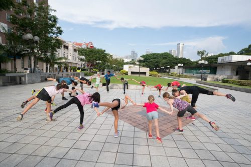 Superfly Kids Parkour Camp Quadrapedal Movement Conditioning