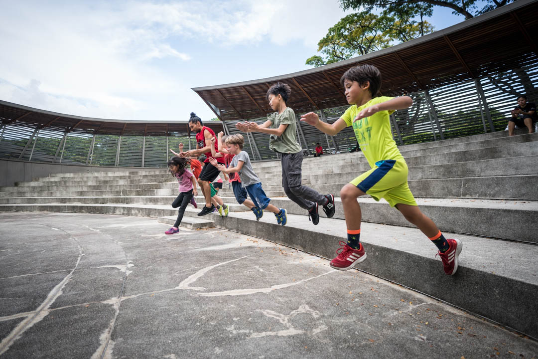 Superfly Kids Parkour Session - Warm up - Mobility